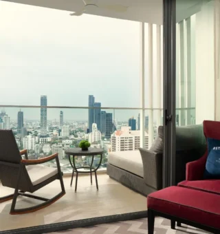 Resort view at 137 Pillars Suites Bangkok