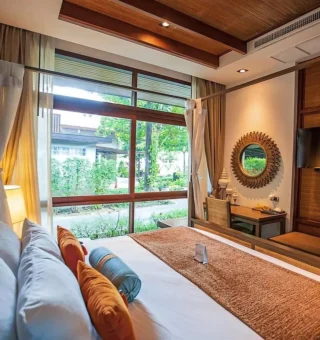 Guest room at Akira Lipe Resort