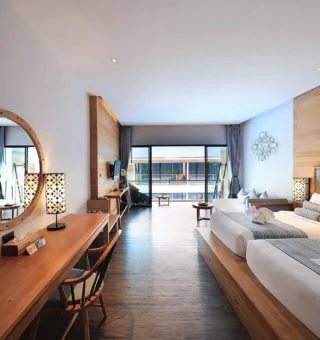 Superior Pool View - Twin - Guestroom at Akira Lipe Resort