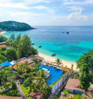 Resort view at Akira Lipe Resort
