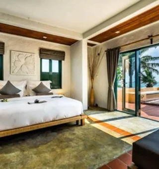 Guest room at Aleenta Hua Hin – Pranburi Resort & Spa