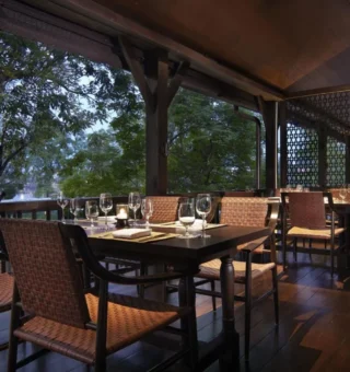 Restaurant at Anantara Chiang Mai Resort