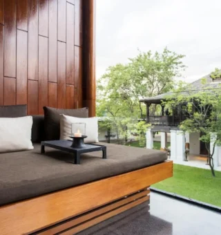 Balcony/terrace at Anantara Chiang Mai Resort