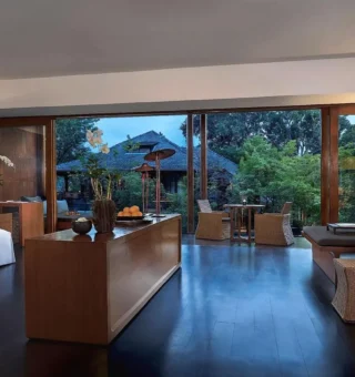 Lanna Garden View Suite - Bedroom at Anantara Chiang Mai Resort