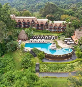 Exterior view at Anantara Golden Triangle Elephant Camp & Resort