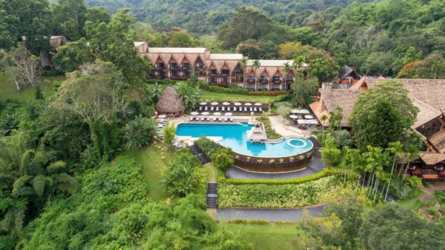 Exterior view at Anantara Golden Triangle Elephant Camp & Resort