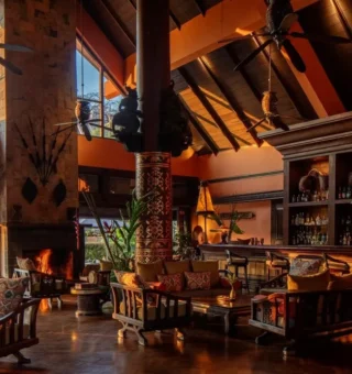 Restaurant at Anantara Golden Triangle Elephant Camp & Resort