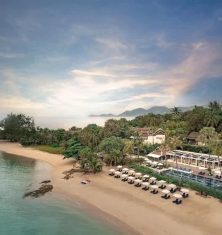 Beach at Anantara Lawana Koh Samui Resort