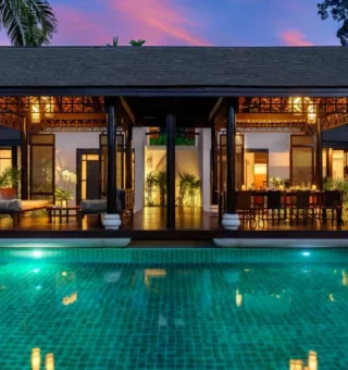 Swimming pool at Anantara Lawana Koh Samui Resort