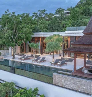 Private pool at Anantara Layan Phuket Resort