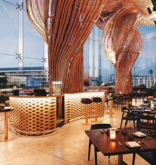 Restaurant at Anantara Riverside Bangkok Resort