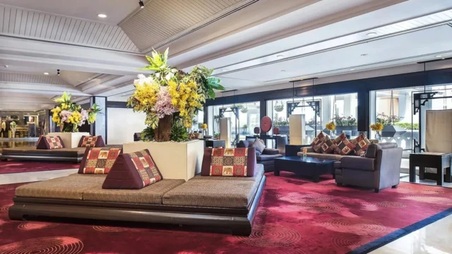 Lobby at Anantara Riverside Bangkok Resort