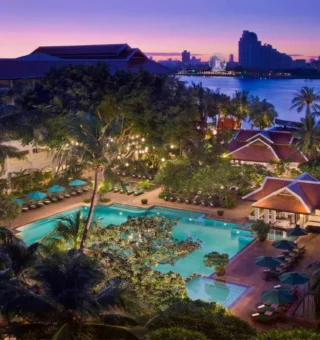 Exterior view at Anantara Riverside Bangkok Resort