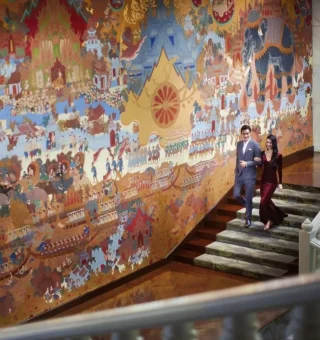 Lobby at Anantara Siam Bangkok Hotel