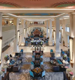 Lobby at Anantara Siam Bangkok Hotel