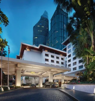 Entrance at Anantara Siam Bangkok Hotel
