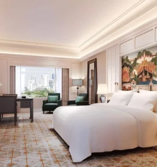 Guestroom at Anantara Siam Bangkok Hotel