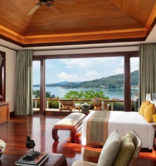Guest room at Andara Resort Villas
