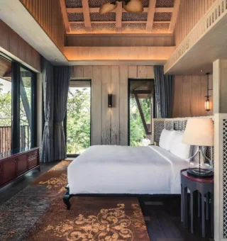 3 Bedroom Ocean View Heritage House With Pool - Bed at Andaz Pattaya Jomtien Beach