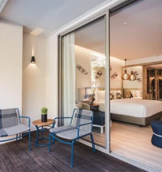 Balcony/terrace at Avani+ Khao Lak Resort