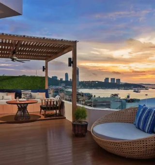 Balcony/terrace at Avani Pattaya Resort