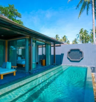Exterior view at Baba Beach Club Phuket Natai Luxury Pool Villa Hotel by Sri panwa