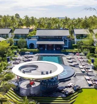 Resort view at Baba Beach Club Phuket Natai Luxury Pool Villa Hotel by Sri panwa