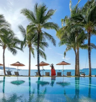Swimming pool at Bandara Pool Villas Phuket