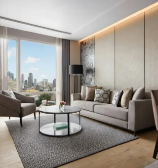 M Club lounge access, Suite, 1 King - Guestroom at Bangkok Marriott Hotel The Surawongse