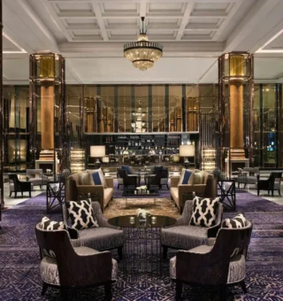 Lobby at Bangkok Marriott Marquis Queen’s Park