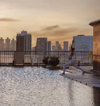 Fitness center at Banyan Tree Bangkok