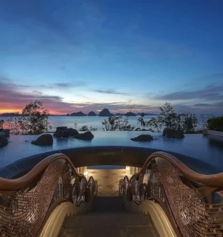 Lobby at Banyan Tree Krabi