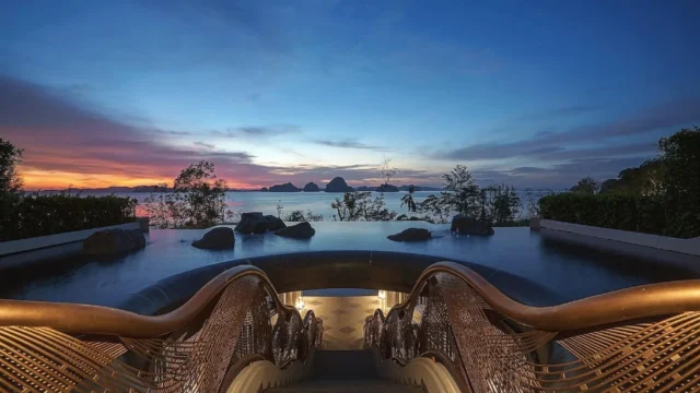 Lobby at Banyan Tree Krabi