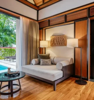 Guest room at Banyan Tree Phuket
