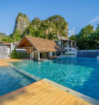 Swimming pool at Bhu Nga Thani Resort & Villas Railay
