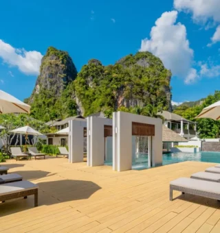Swimming pool at Bhu Nga Thani Resort & Villas Railay