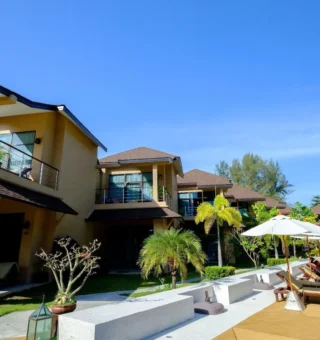 Balcony/terrace at Bundhaya Villas