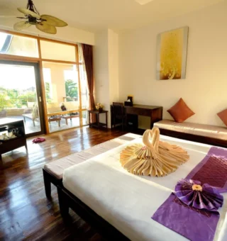 Guest room at Bundhaya Villas