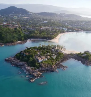 View at Cape Fahn Hotel – Private Islands Samui