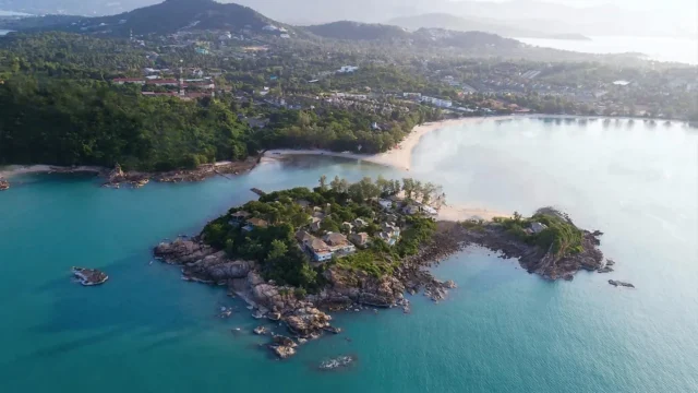 View at Cape Fahn Hotel – Private Islands Samui