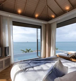 Ocean View Pool Villa - View at Cape Fahn Hotel – Private Islands Samui