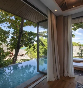 View at Cape Fahn Hotel – Private Islands Samui