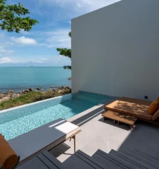 View at Cape Fahn Hotel – Private Islands Samui