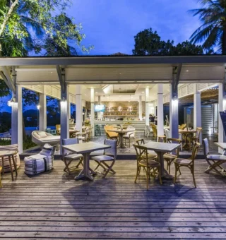 Resort view at Cape Kudu Hotel, Koh Yao Noi