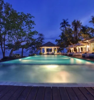 Swimming pool at Cape Kudu Hotel, Koh Yao Noi