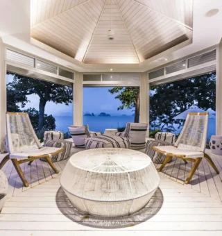 Dining at Cape Kudu Hotel, Koh Yao Noi