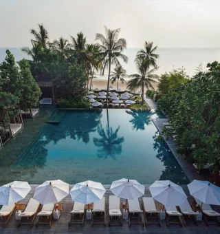 Swimming pool [outdoor] at Cape Nidhra Hotel