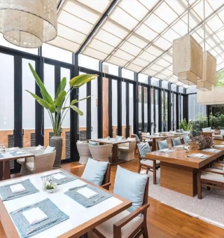 Restaurant at Cape Nidhra Hotel