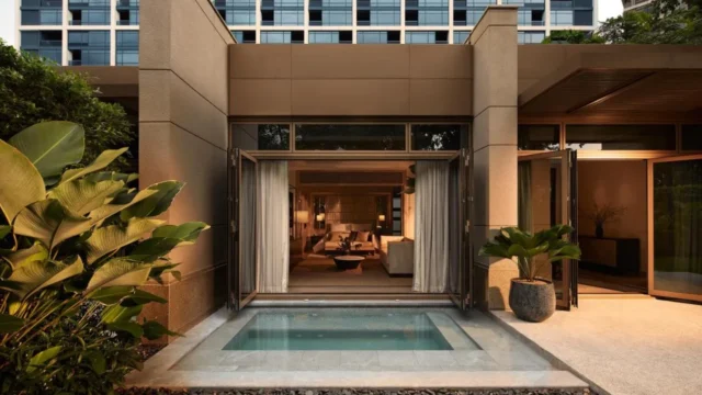 Entrance at Capella Bangkok