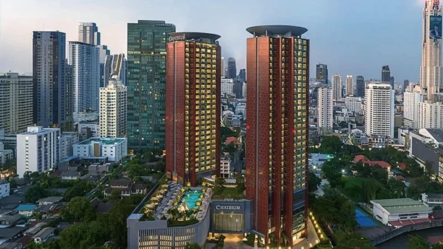 Exterior view at Chatrium Grand Bangkok